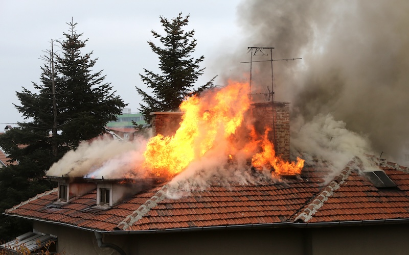 fire damage home